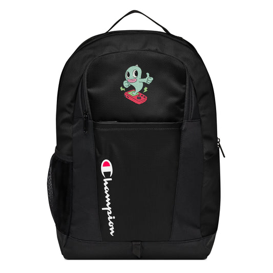 Ready To Press Start Game Ghost Champion backpack