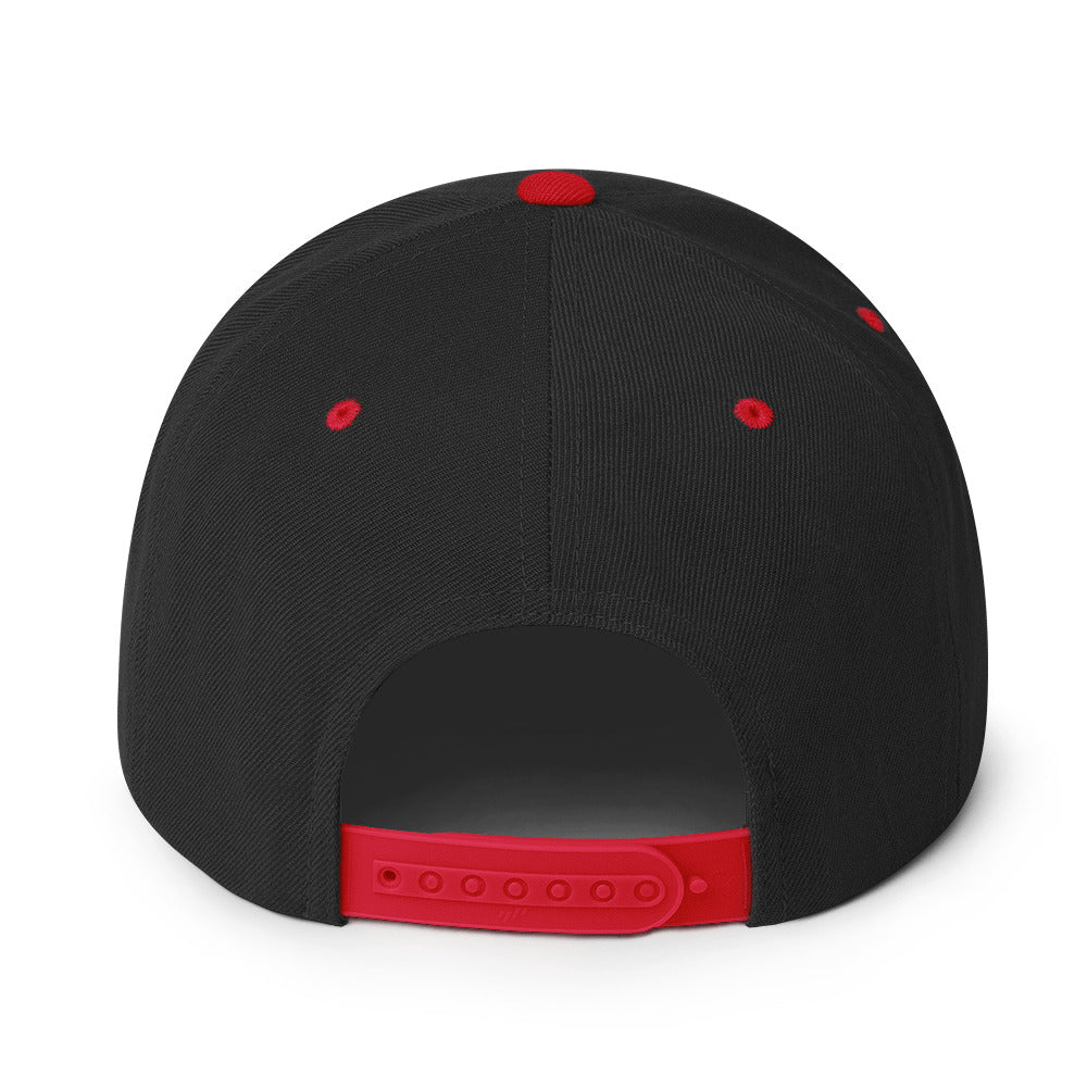 Ready To Press Start Game Ghost Snap-Back Hat