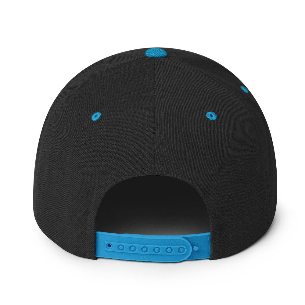 Ready To Press Start Game Ghost Snap-Back Hat