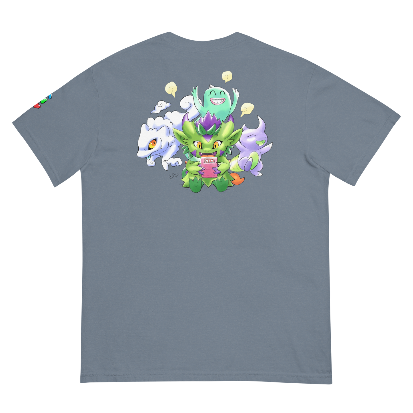 Game Ghost & Friends! (By Emily Nancy) Adult Tee