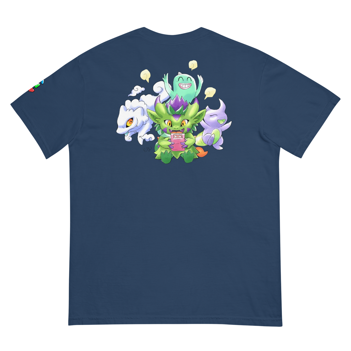 Game Ghost & Friends! (By Emily Nancy) Adult Tee