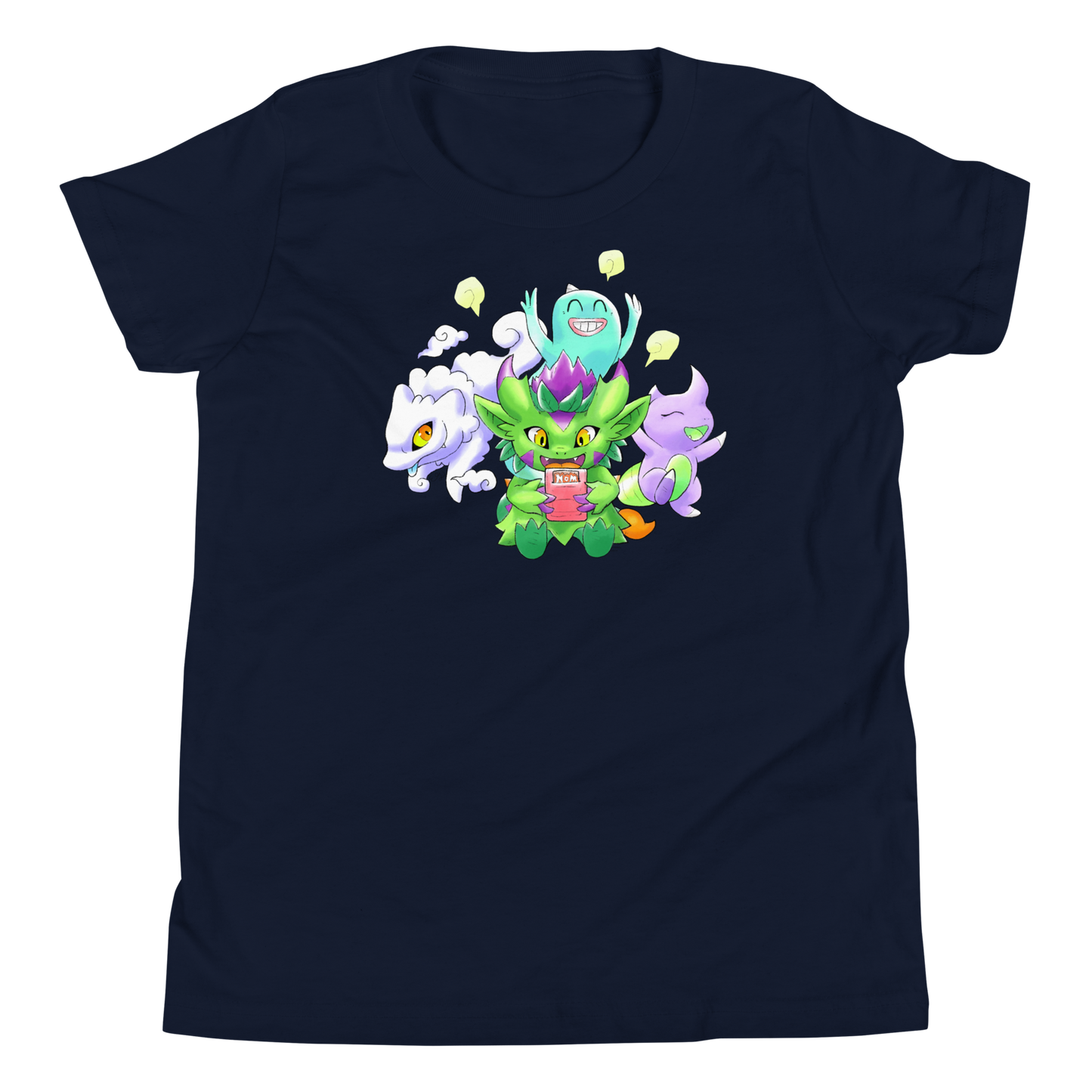 Game Ghost & Friends! (By Emily Nancy) Youth Tee